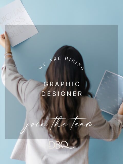 ✨ We’re growing.

Digital Bliss Queen is hiring a Graphic Designer to join our team.

We’re a digital marketing agency for female entrepreneurs, and we’re expanding with a creative who understands how powerful visuals support strategic brands.

📍 Remote role (Charlotte, NC preferred)
🎨 Part-time position
✨ Ideal for designers who love blending creativity with marketing strategy
💻 Experience designing for social media, branding, and digital marketing assets preferred

If you’re a designer who believes beautiful brands deserve powerful strategy behind them, we’d love to hear from you.

Apply to join our team:
💌 hello@digitalblissqueen.com

Come build something meaningful with a team of vision-led women. 🤍

#digitalmarketingagency #graphicdesignerjobs #graphicdesignerneeded #graphicdesign #remotejobs