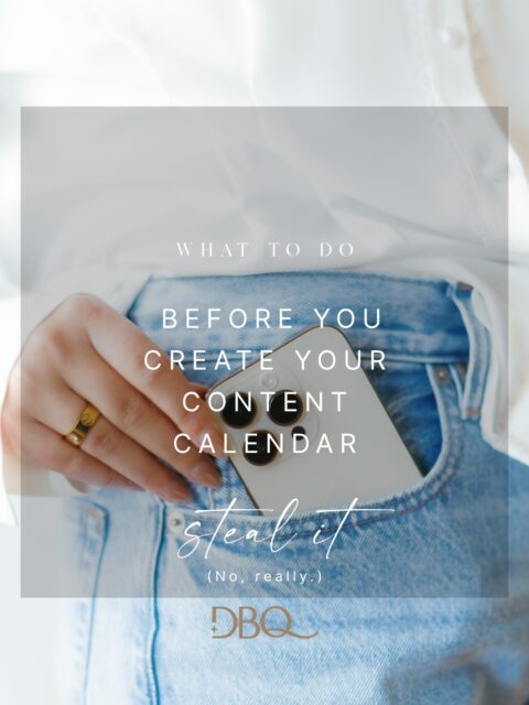 Most female entrepreneurs think they need to post more 👀

When really…they need stronger systems behind their content,

because content calendars alone won’t grow your business 🤍

Strategy comes first:
✨ understanding your audience
✨ knowing what content actually converts
✨ creating intentional messaging
✨ building content pillars that support your goals

This is the difference between: random posting vs content that actually moves your business forward.

The goal isn’t to hustle harder creating content every day.

It’s to create systems that make your marketing feel lighter, clearer, and more sustainable 🤍

✨Thriving✨ is the strategy 🫶

FOLLOW @dbqmarketing for more social media systems + content marketing tips.

#digitalmarketingagency #socialmediamanagertips #socialmediamanagement #digitalmarketingtipsandtricks #femaleentrepreneurs